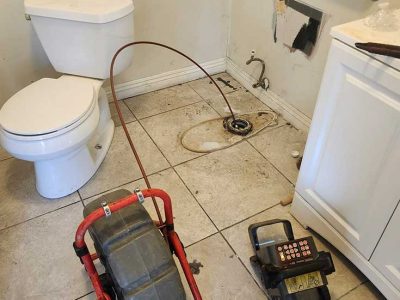 Toilet Sewer Unclogging