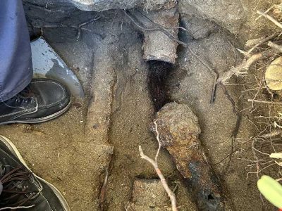 Worn Out Sewer Line Replacement